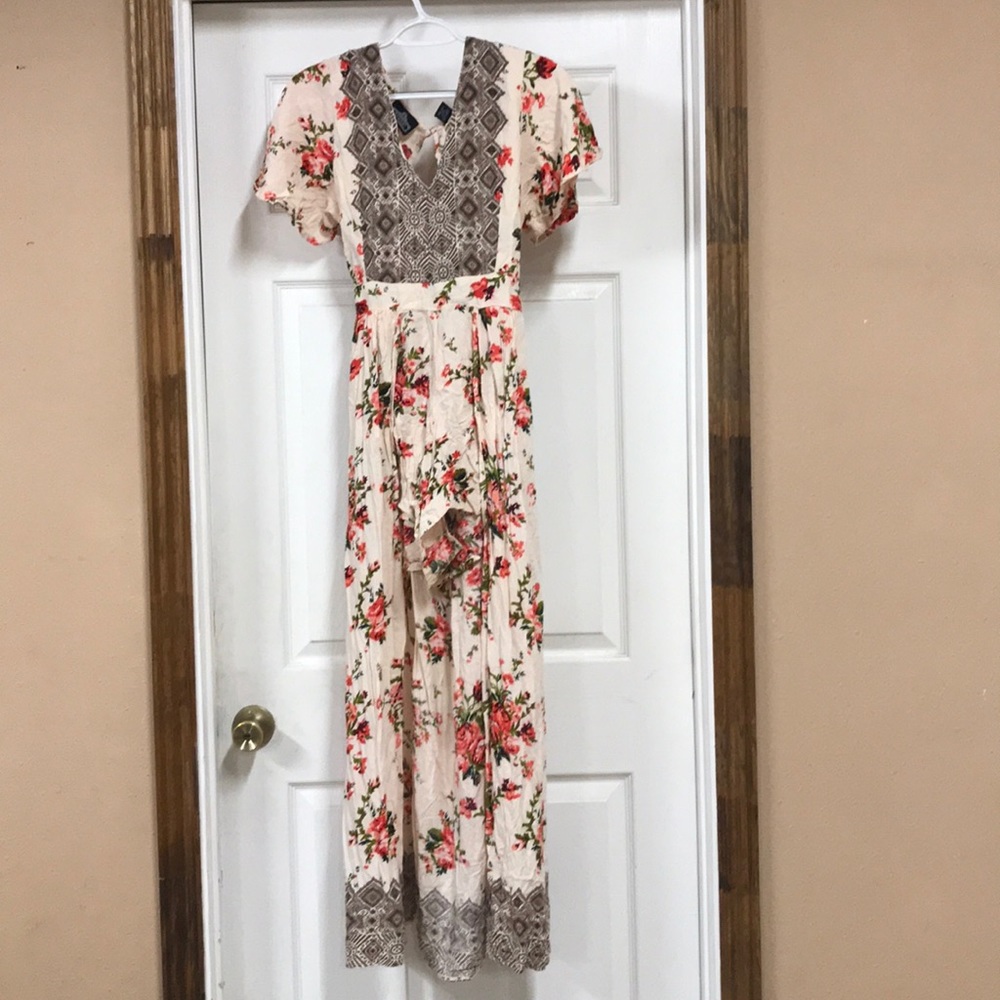 Floral Dress Romper